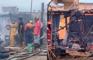 Madre y su hijo de cinco años mueren calcinados tras voraz incendio en el Callao