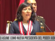 Presidenta de la Corte Suprema Janet Tello en mensaje a la nación convoca a unidad de juezas y jueces contra instrumentalización de la justicia
