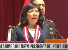Presidenta de la Corte Suprema Janet Tello en mensaje a la nación convoca a unidad de juezas y jueces contra instrumentalización de la justicia