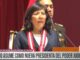 Presidenta de la Corte Suprema Janet Tello en mensaje a la nación convoca a unidad de juezas y jueces contra instrumentalización de la justicia