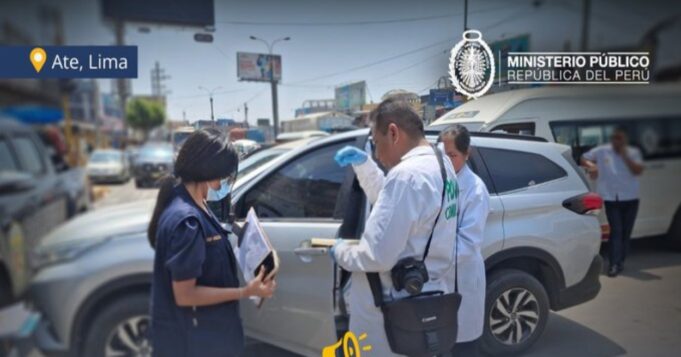Ministerio Público investiga ataque contra una mujer dentro de su vehículo frente a un centro comercial en Ate