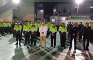 Ministro Santiváñez lidera operativo policial Retorno Seguro en Arequipa