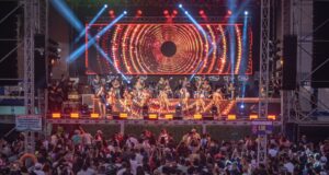 Corazón Serrano realizó un gran concierto en Villa Chepita Royal Club