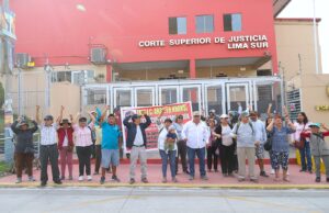 Pobladores de Lurín y Huarochirí exigen destituir a juez investigado en caso los «Cuellos Blancos del Puerto»