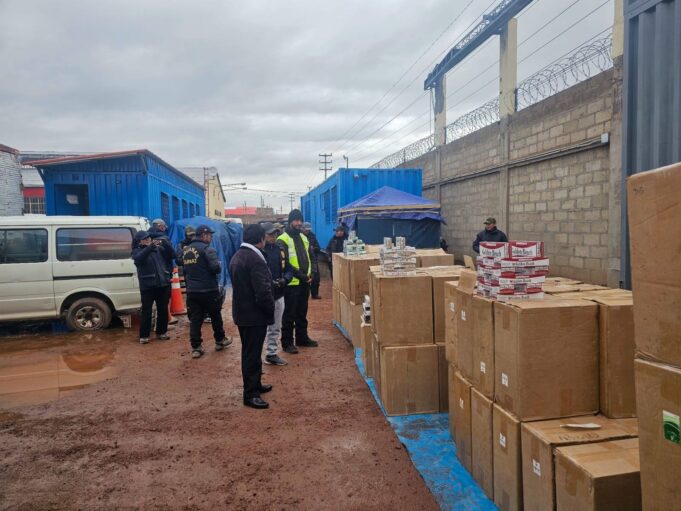 Golpe al crimen organizado a nivel nacional: Aduanas y PNP incautan más de 3 millones de cigarrillos ilegales