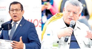 Crisis se agudiza: César Acuña deja sin respaldo a Salhuana, que se aferra al cargo