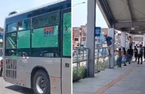 Terror en el Metropolitano: Seudobarristas atacan a pedradas estaciones Chimpu Ocllo y Naranjal