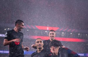 Barcelona en gran remontada le ganó al Benfica en Portugal 5-4 y clasificó a ocatvos de la Champions