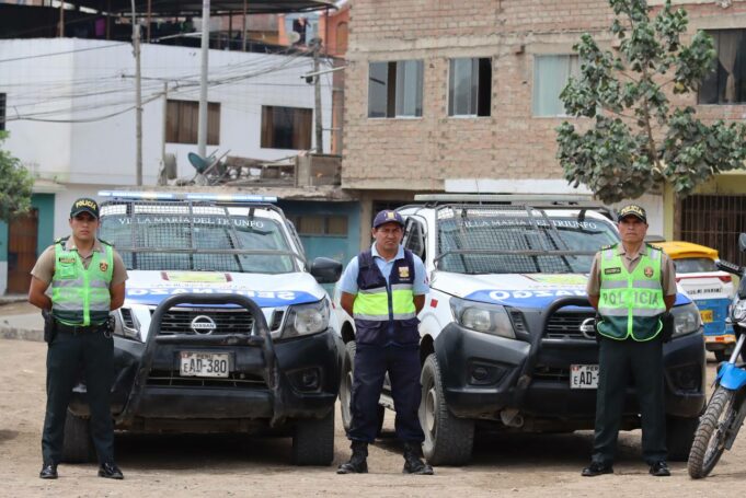 Patrullaje integrado gracias a convenio entre PNP y Municipalidad de Villa María del Triunfo