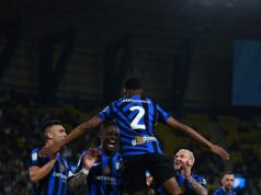 Inter de Milán es el primer finalista de la Supercopa de Italia al vencer a Atalanta 2-0