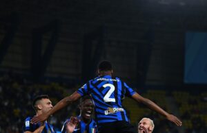 Inter de Milán es el primer finalista de la Supercopa de Italia al vencer a Atalanta 2-0