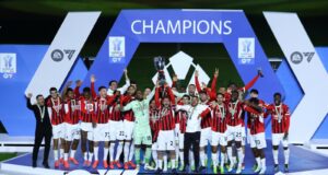 Milán se coronó campeón de la Supercopa de Italia al vencer al Inter 3-2 en Riad-Arabia Saudita