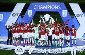 Milán se coronó campeón de la Supercopa de Italia al vencer al Inter 3-2 en Riad-Arabia Saudita