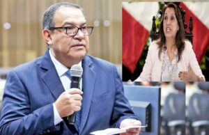 Presidenta Dina Boluarte califica de «cobarde» a su expremier Alberto Otárola