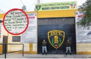 Dejan granada de guerra en la puerta del penal Castro Castro con una carta:»Vamos a volarlo»