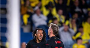 Barcelona superó a Las Palmas 2-0 de visita y sigue líder de la Liga de España