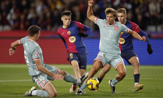 Barcelona y Atlético de Madrid juegan la ida de semifinales de la Copa del Rey