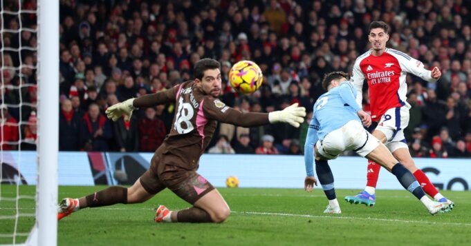 Arsenal humilló al Manchester City goleándolo 5-1 en la Premier League