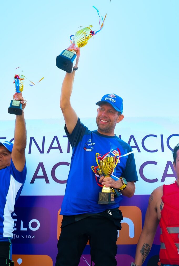 Jorge Luperdi se coronó campeón Nacional de Motos Acuáticas 2024