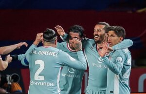 Atlético de Madrid sacó empate de visita ante el Barcelona 4-4 en semifinales de Copa del Rey