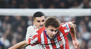 Real Madrid y Atlético de Madrid igualaron 1-1 en la Liga de España