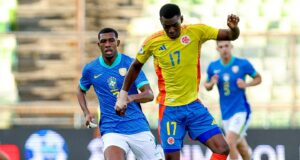 Brasil le ganó a Colombia 1-0 en el Sudamericano Sub 20 y es uno de los líderes