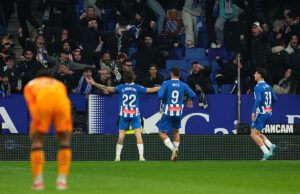 Espanyol se tumbó al líder Real Madrid ganándole 1-0 por la Liga de España