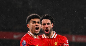 Líder Liverpool venció al Newcastle 2-0 y se aleja del Arsenal en la Premier League