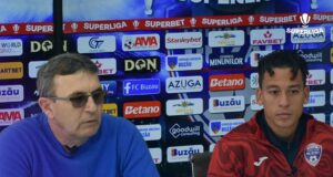 Cristian Benavente presentado por su nuevo club FC Gloria Buzau de Rumania