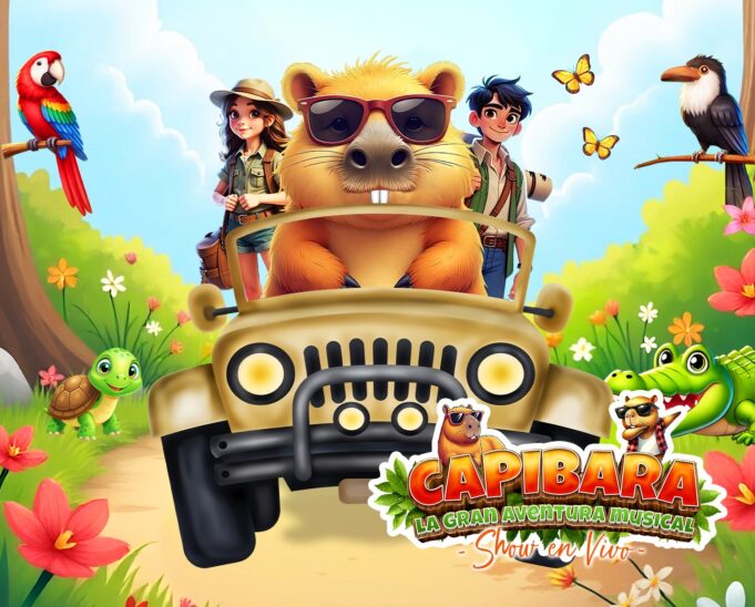 «Capibara, la gran aventura musical», llega al teatro Plaza Norte este 2 de marzo