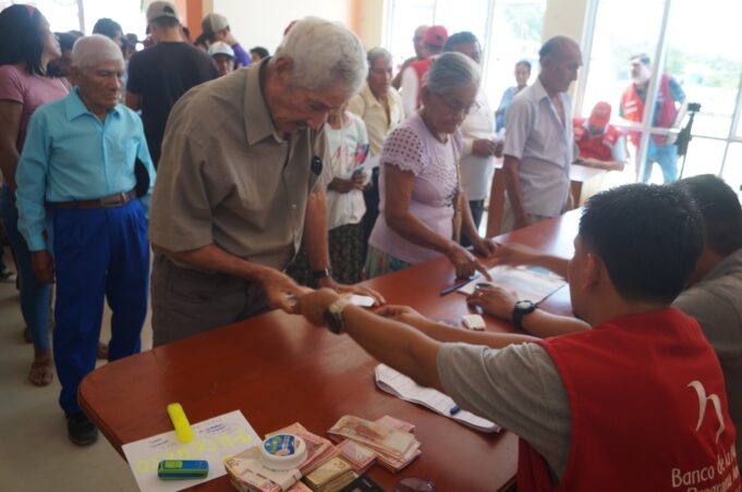 San Martín: cobro de Pensión 65 reactiva y dinamiza economía local de pueblo originario