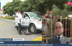 ¡Terror en Carabayllo! de 20 balazos Sicarios asesinan a excongresista Óscar Medelius y su copiloto a plena luz del día en Av. Universitaria