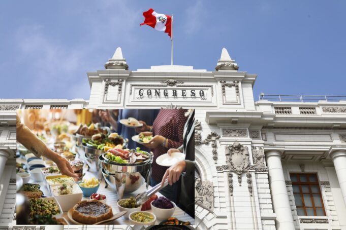 ¡Indignante! Congreso accedería a menú estimado en más de S/ 1,6 millones