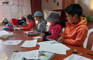 Huánuco: niños de Condorcancha aprenden emblemática danza de los Negritos en vacaciones útiles del Programa PAIS