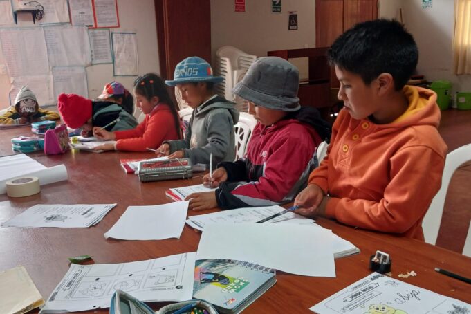 Huánuco: niños de Condorcancha aprenden emblemática danza de los Negritos en vacaciones útiles del Programa PAIS