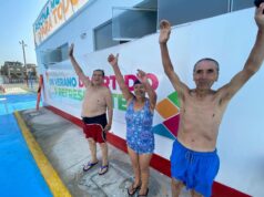 Natación para adultos mayores y personas con discapacidad