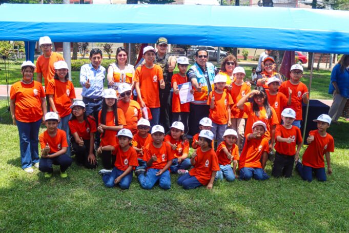 Minibrigadistas listos para actuar ante emergencias en San Luis