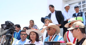 San Antonio de Cañete inaugura mirador turístico con imponente efigie de 20 metros(VIDEO)