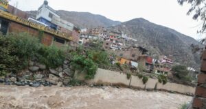 Senamhi emite alerta ante posible activación de quebradas por lluvias en Chosica