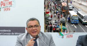 Ministro Santiváñez a transportistas que acatarán paro:»No toleraremos ningún intento de acto violento»