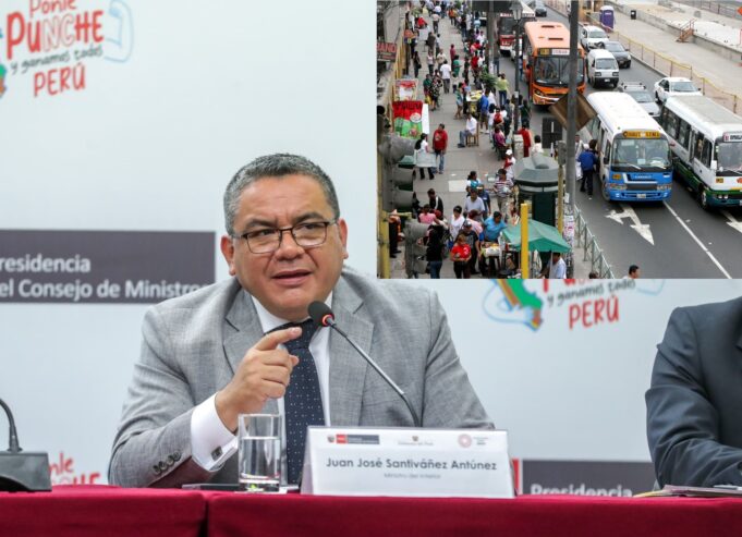 Ministro Santiváñez a transportistas que acatarán paro:»No toleraremos ningún intento de acto violento»