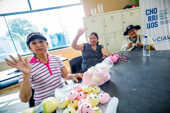 Talleres gratuitos para el bienestar e inclusión de nuestros programas de CIAM Y OMAPED de Chorrillos