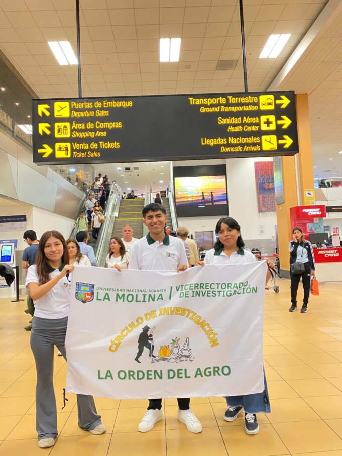 Estudiantes de la Universidad Agraria realizan pasantía internacional en instituciones de investigación