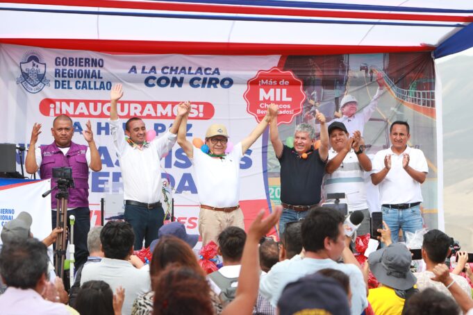 Continua el “Carnaval de obras” en el Callao: Se entregaron más pistas y veredas en Ventanilla