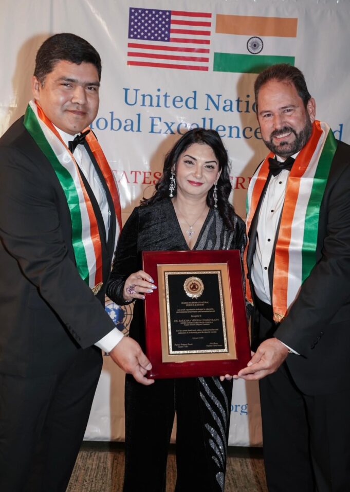 El Embajador Luis Suárez Hernández es reconocido con el premio a la excelencia Global de las Naciones Unidas