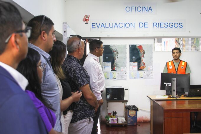 Delegación chilena visita Callao para fortalecer capacidades en seguridad y defensa civil