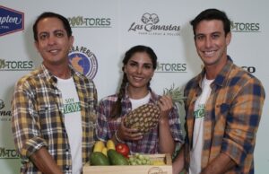 El periodista Gino Tassara, el tenista Duilio Vallebuona y la chica reality Vania Torres apuestan por la difusión de la agronomía del Perú