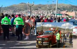 Puno: Danzante muere atropellada por grúa durante la fiesta de la Virgen de la Candelaria