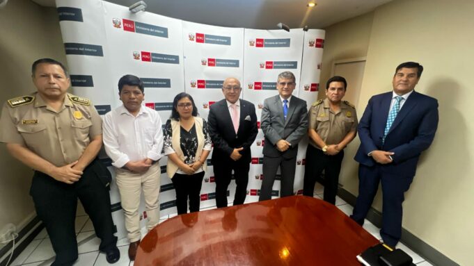 Congresista Katy Ugarte se reúne con Viceministro de Seguridad Pública del MININTER