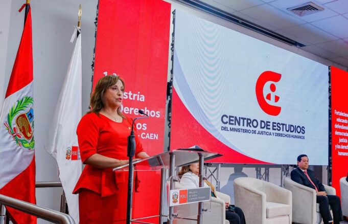Presidenta Boluarte: “No podemos permitir que losderechos humanos sean privilegio de criminales”